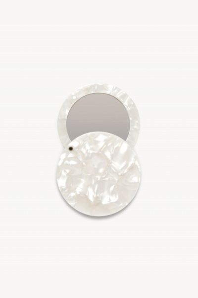 MACHETE Italian Acetate Circle Compact Mirror