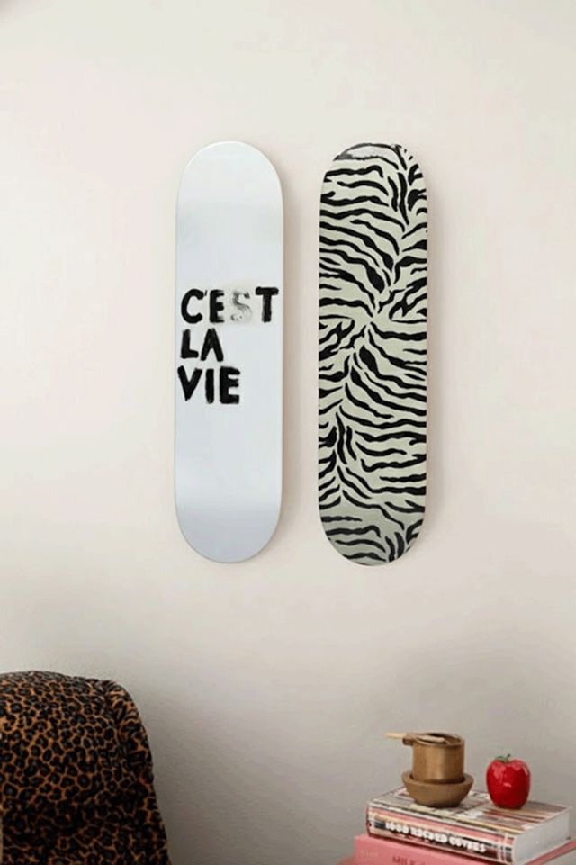 Manic Cherry CEST X ZEBRA Skateboard Wall Art | Urban Outfitters
