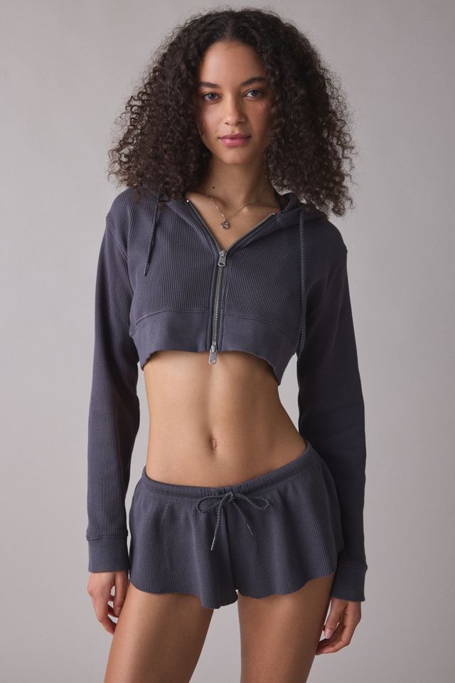 Out From Under Short micro en tricot gaufré So Fetch #2