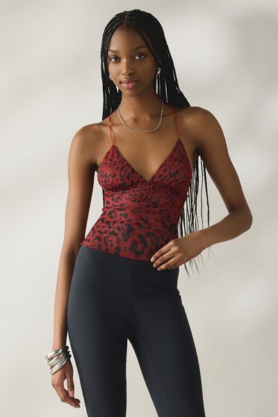 I.AM.GIA. Ellery Butterfly Detail Strappy Open-Back Cami