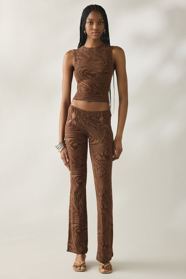 I.AM.GIA. Pantalon Amina en maille transparente #4