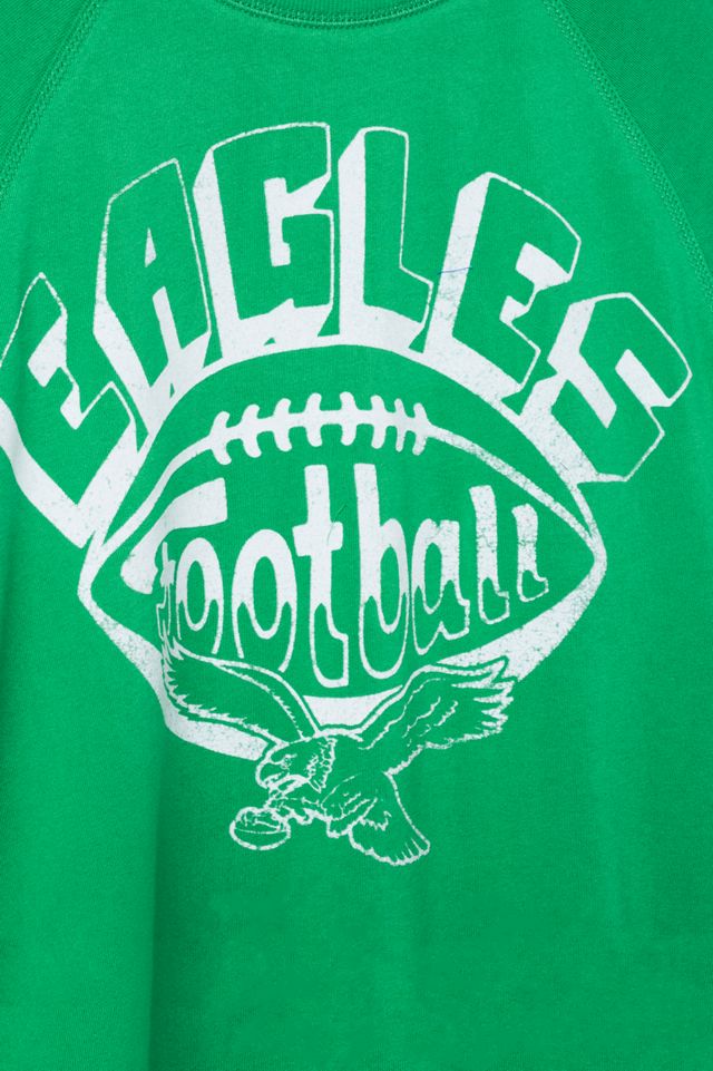 Women's NFL Football Raglan Crewneck Fleece Sweatshirt #2
