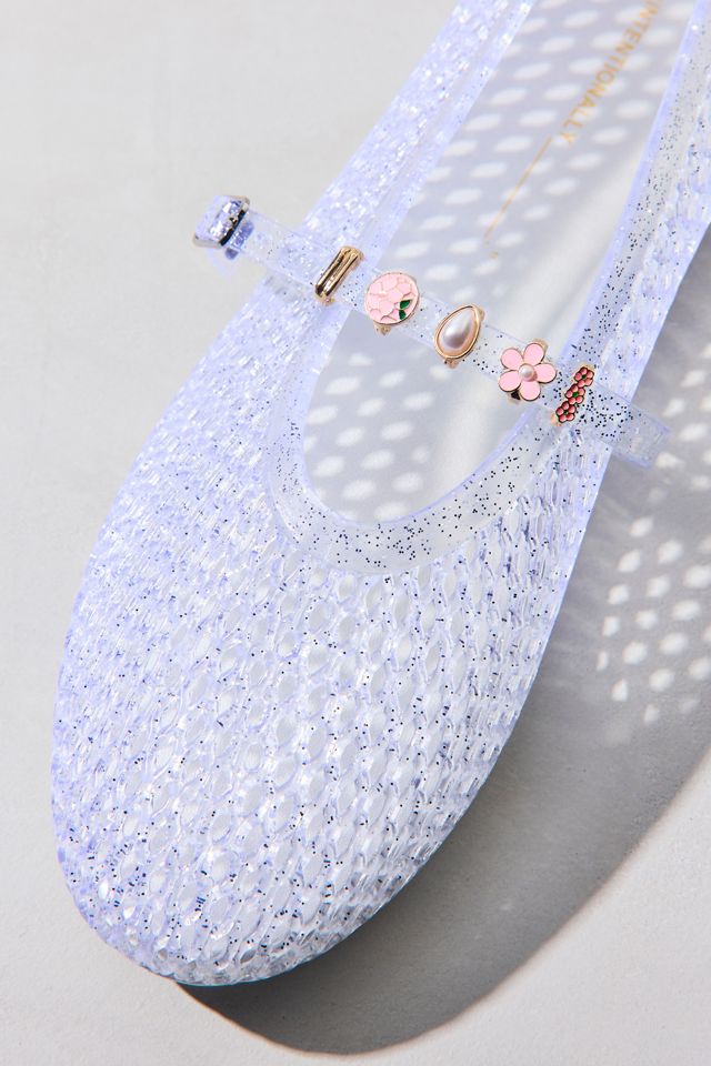 Bloom Flower Enamel Sandal Charms Set #1