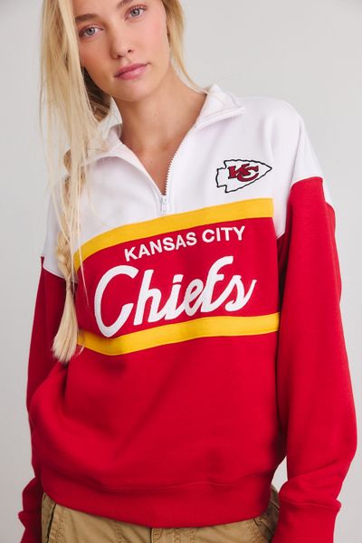 Mitchell & Ness NFL Head Coach Quarter Zip Pullover