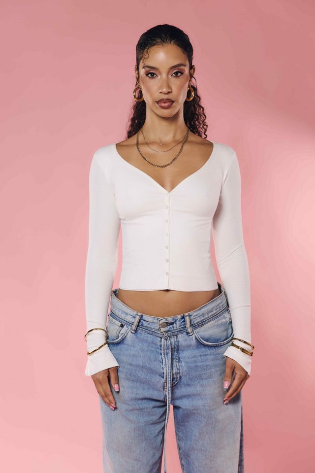 Staple & Hue Rib Cardi #1