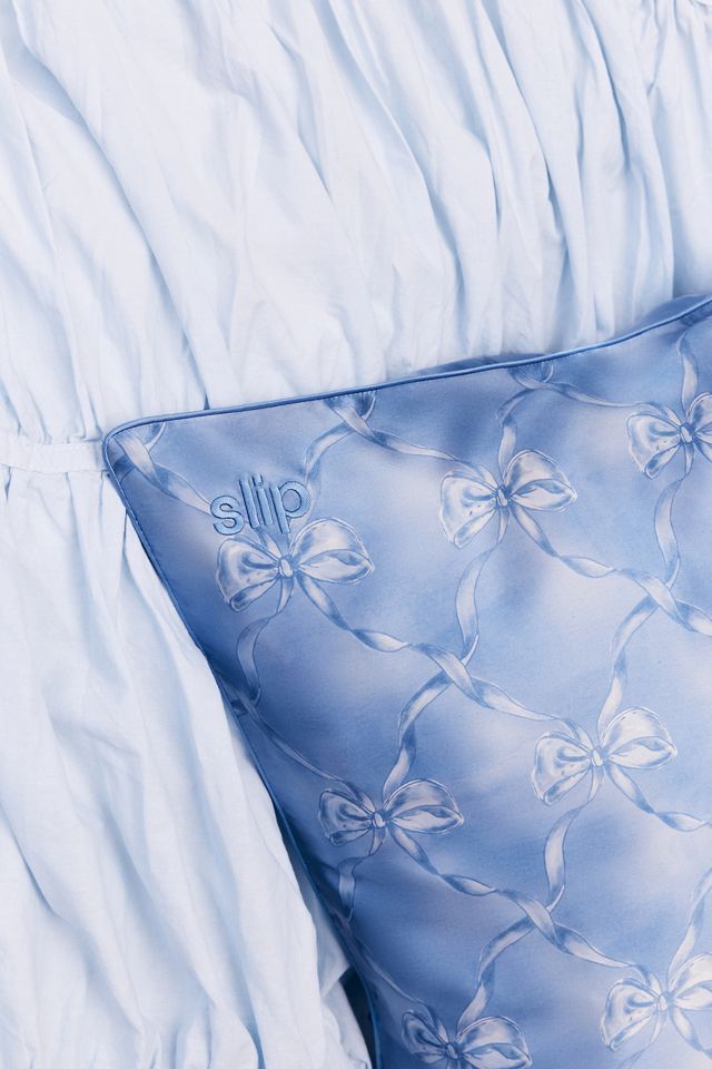Slip Queen-Sized Patterned Silk Pillowcase #1