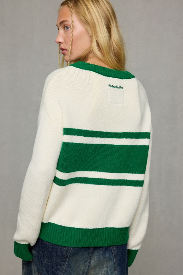 Mitchell & Ness Philadelphia Eagles Retro Roots V-Neck Sweater #3