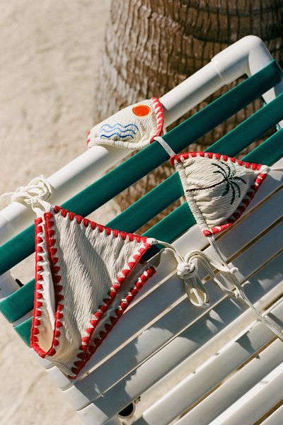 Dippin Daisys Bondi Side-Tie Cheeky Bikini Bottoms