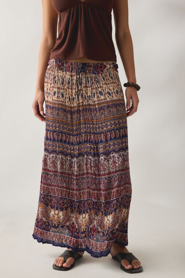 Vintage By UO Gauze Maxi Skirt #1