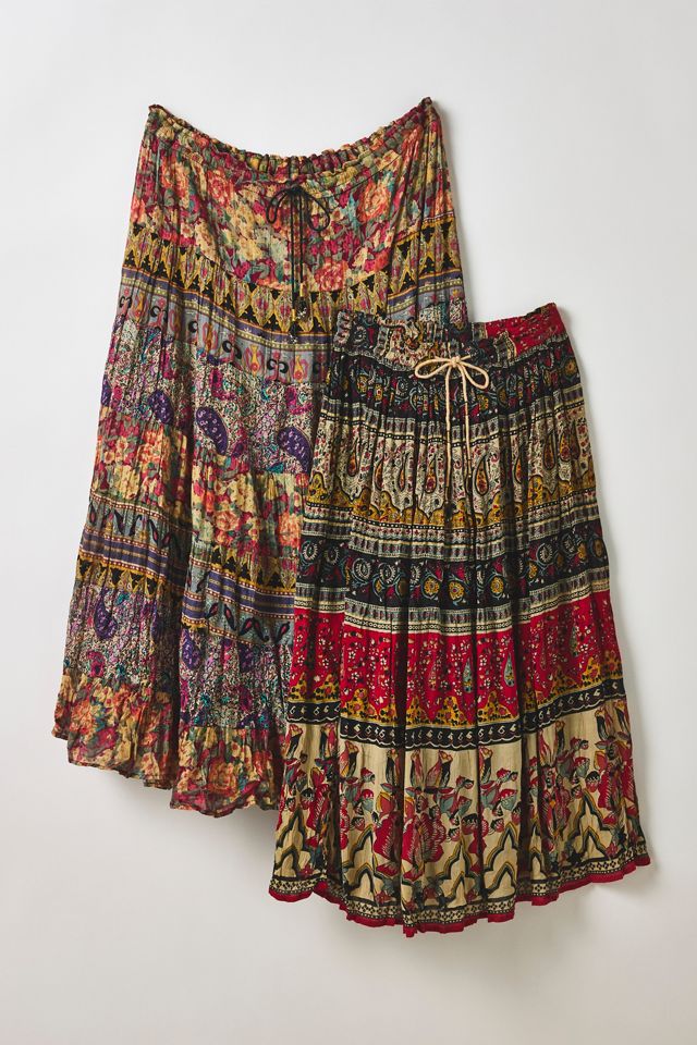 Vintage By UO Gauze Maxi Skirt #4