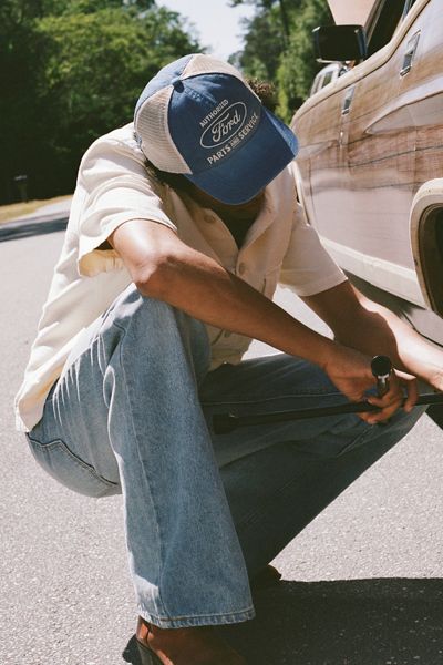 American Needle Ford Parts & Service Trucker Hat