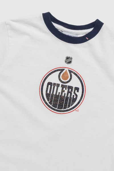 Vintage Edmonton Oilers Ringer Tee