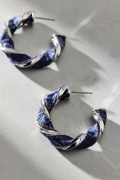 Jupiter Bandana Hoop Earrings