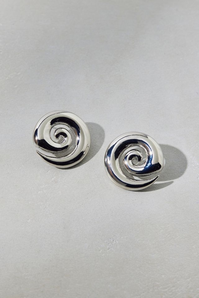 In A Dream Swirl Post Earrings #1