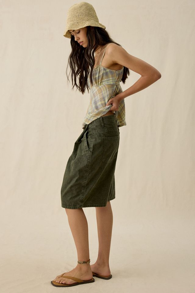 BDG Schools Out Mid-Rise Baggy Carpenter Jorts #3