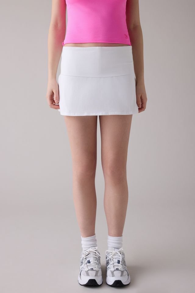 Mini jupe-short Bec à taille basse repliée Out From Under #1