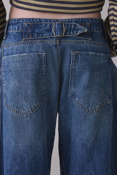iets frans… Big Sid Low-Rise Baggy Barrel Jeans