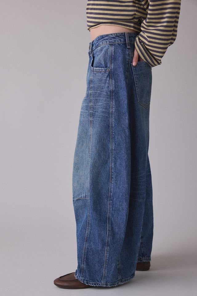 iets frans… Big Sid Low-Rise Baggy Barrel Jeans #3