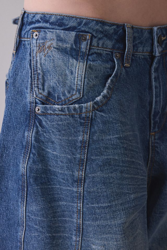 iets frans… Big Sid Low-Rise Baggy Barrel Jeans #4