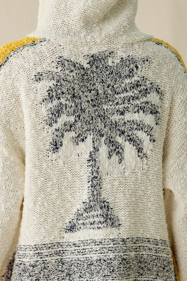 BDG Go Coastal Oversized Open-Front Hoodie Cardigan #4