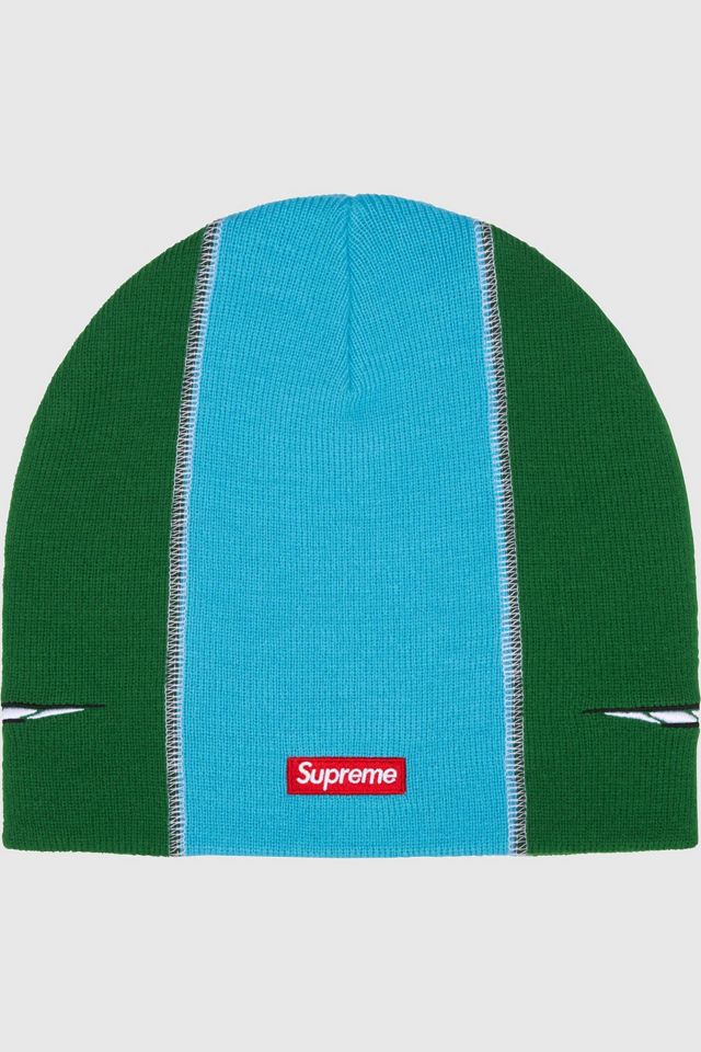 Supreme Racing Panel Beanie (SS25) | Urban Outfitters