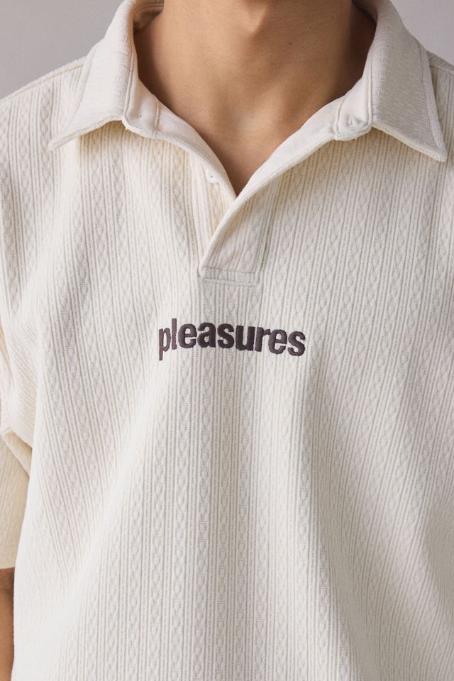 PLEASURES Cable Polo Shirt #2