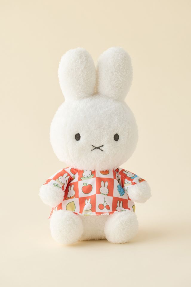 Miffy UO Exclusive Checkered Print Fruit Dress Plushie #1