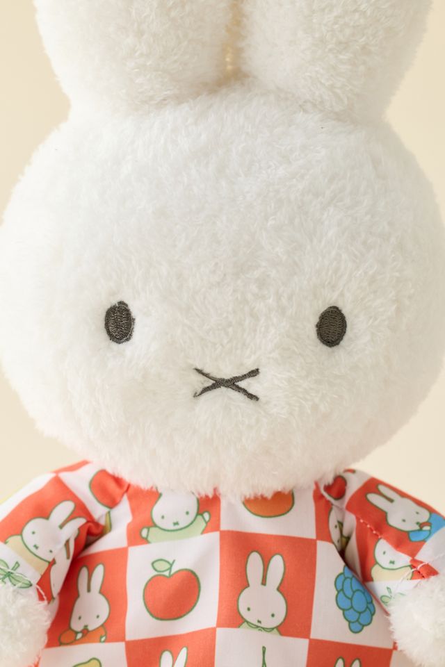 Miffy UO Exclusive Checkered Print Fruit Dress Plushie #3