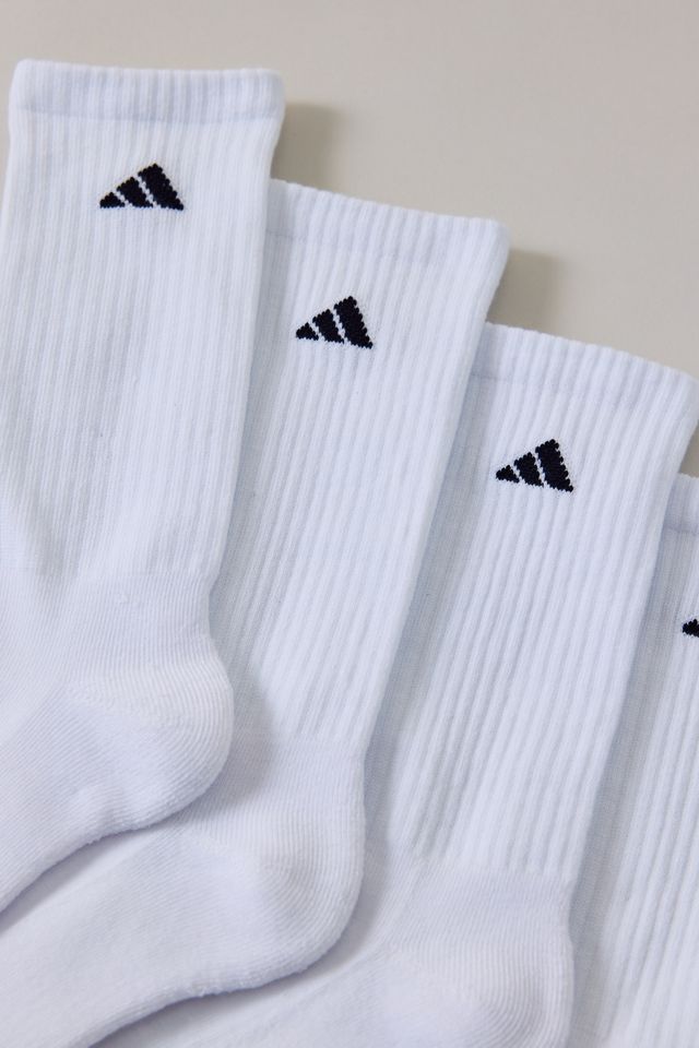 adidas Athletic Cushioned Crew Socks 6-Pack #1