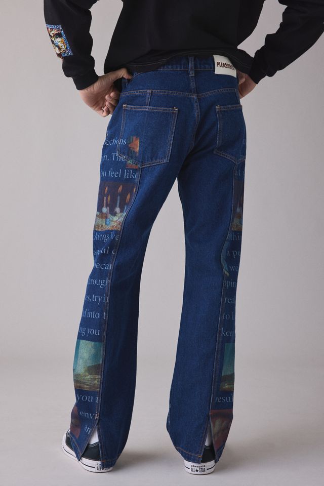Jeans coupe droite Connection PLEASURES #1