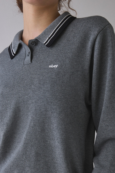 OBEY Goalie Polo Sweater