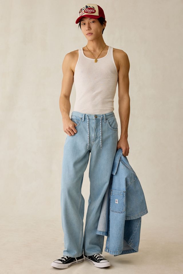Lee Drawstring Baggy Fit Jeans #4