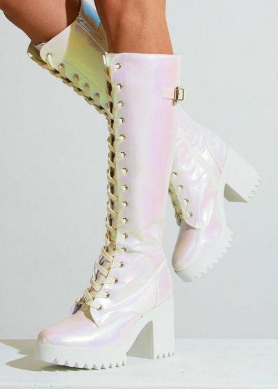 Sparkl Paris Lace-Up Boot