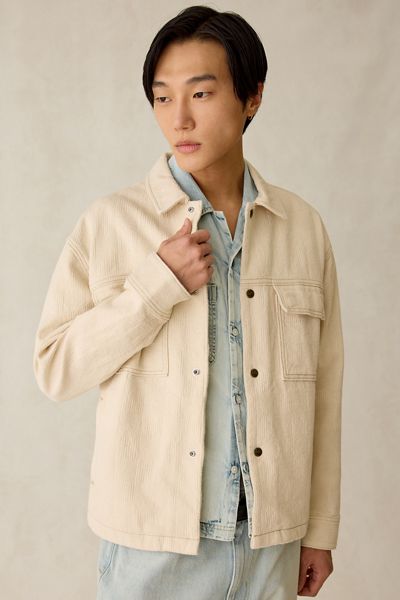 Stussy x Levi's® Dyed Jacquard Jacket | Urban Outfitters