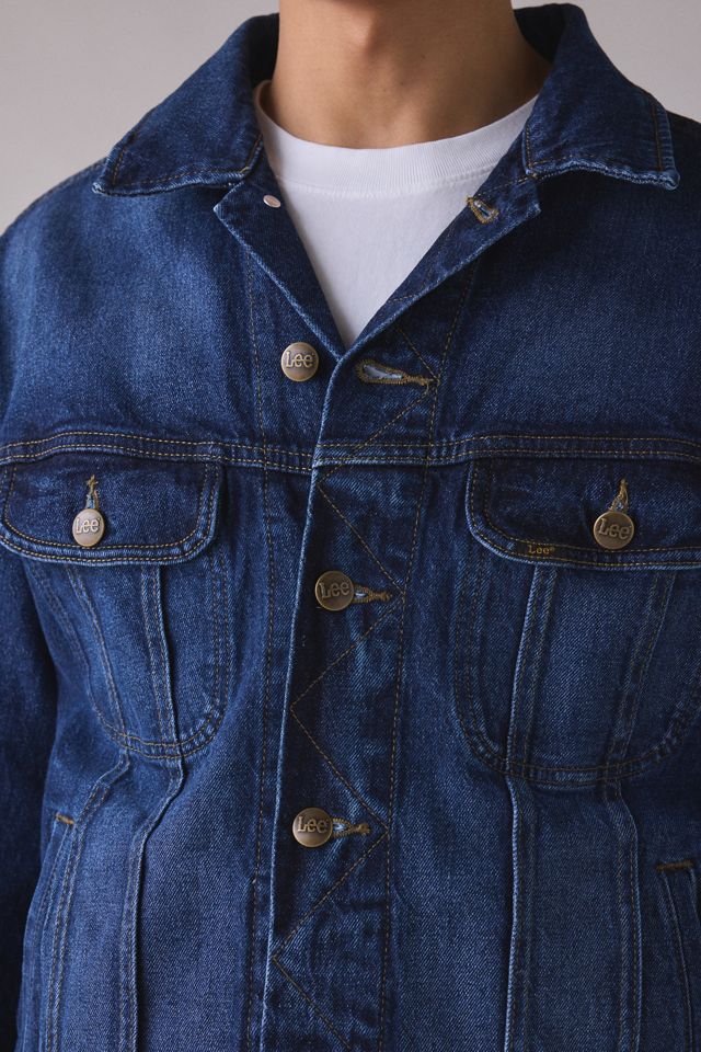 Lee Essential Rider Relaxed Fit Denim Trucker Jacket #2