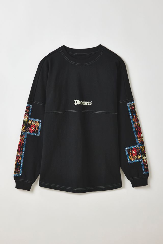 PLEASURES Blasphemy Graphic Long Sleeve Tee #1