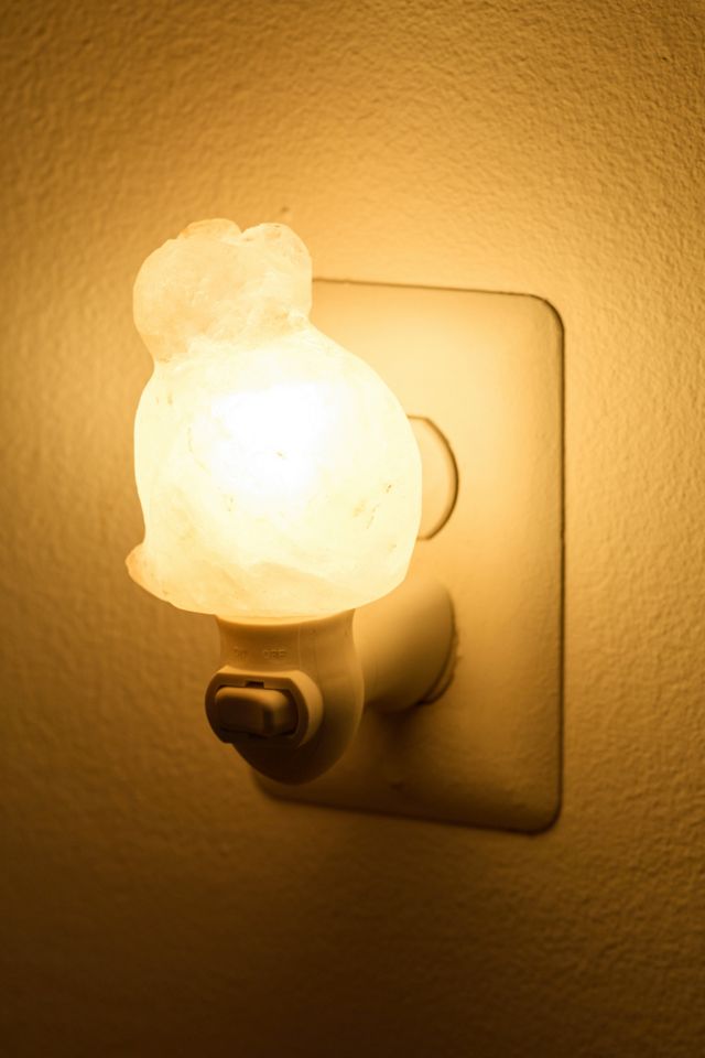 Cat Shaped Himalayan Salt Lamp Night Light #2
