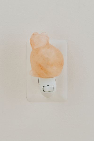 Cat Shaped Himalayan Salt Lamp Night Light