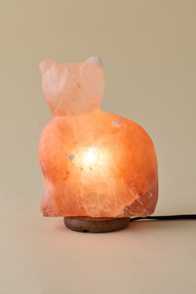 Cat Shaped Himalayan Salt Lamp #1