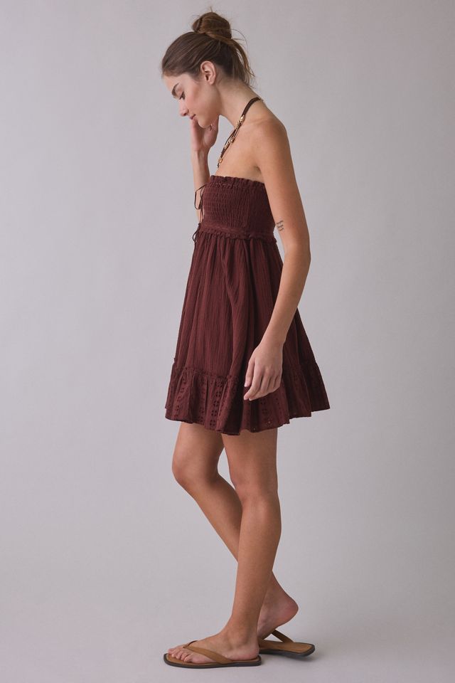 Kimchi Blue Washed Ashore Strapless Babydoll Mini Dress #2