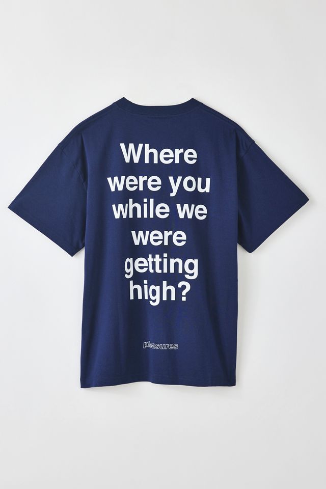 T-shirt graphique PLEASURES X Oasis Question #1
