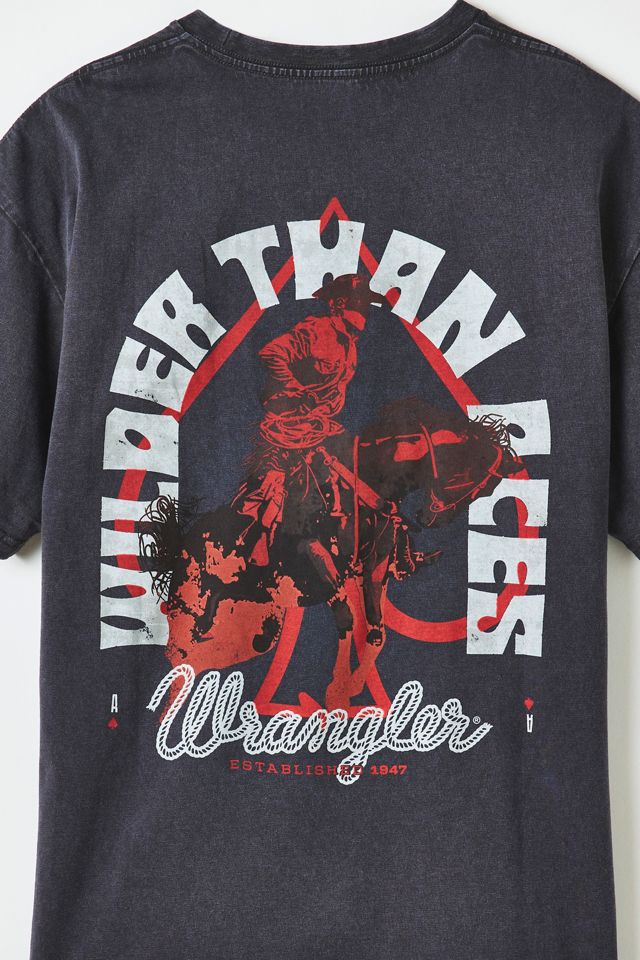 Wrangler Wilder Than Aces Graphic Tee #2