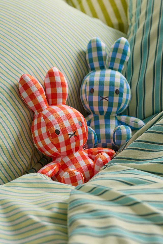 Miffy UO Exclusive Gingham Printed 8-inch Plushie #1