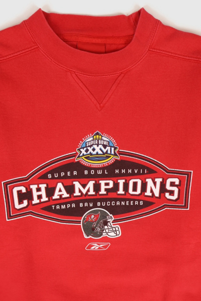 Vintage Tampa Bay Bucaneers Super Bowl XXXVII Crewneck