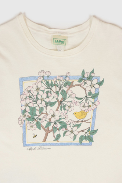 Vintage L.L. Bean Apple Blossom Tee