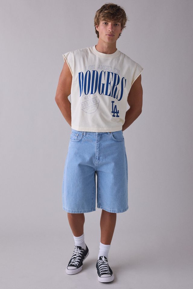 Pro Standard MLB Los Angeles Dodgers Team Logo Graphic Muscle Tee #3