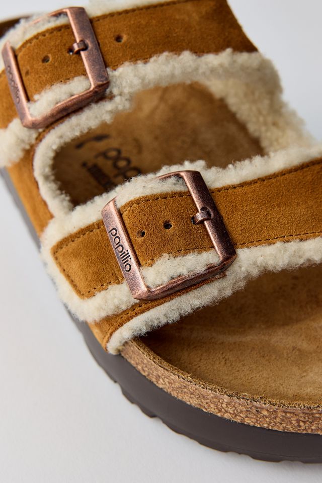 Birkenstock Women's Arizona Flex Platform Shearling Sandals #2