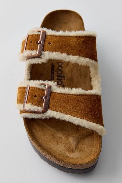 Birkenstock Women's Arizona Flex Platform Shearling Sandals