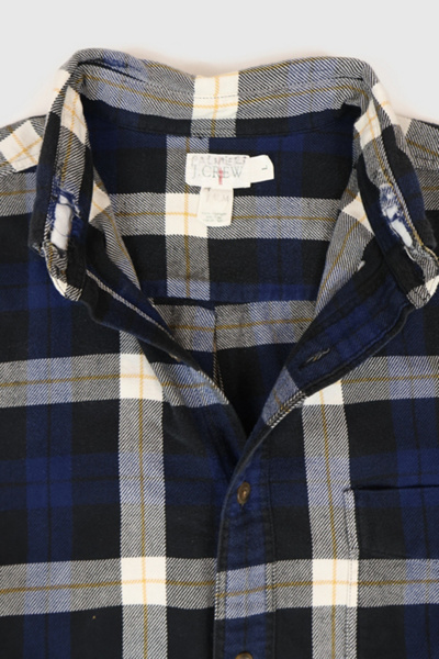 Vintage J. Crew Button-Down Plaid Shirt