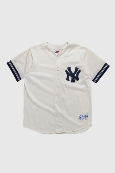 Vintage New York Yankees Baseball Jersey | Urban Outfitters
